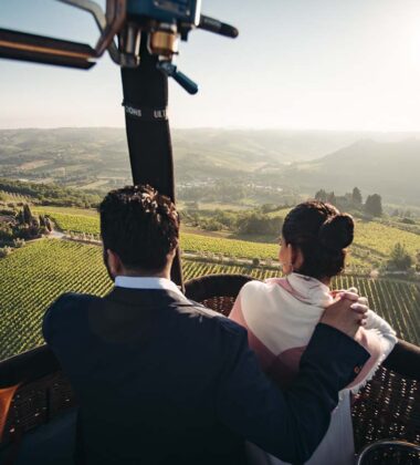 Private Balloon flight in Tuscany Private Balloon flight in Tuscany