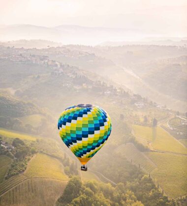 Balloon ride in Tuscany Balloon ride in Tuscany