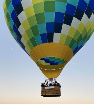 Balloon ride in Tuscany