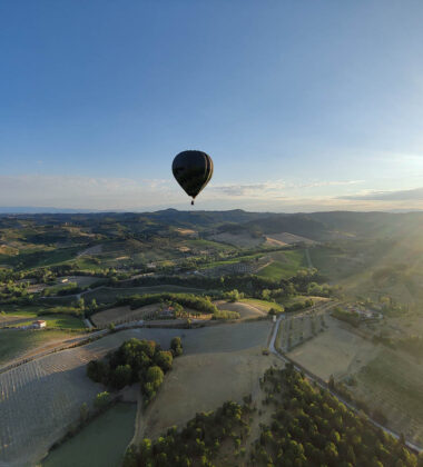 Private Balloon flight in Tuscany