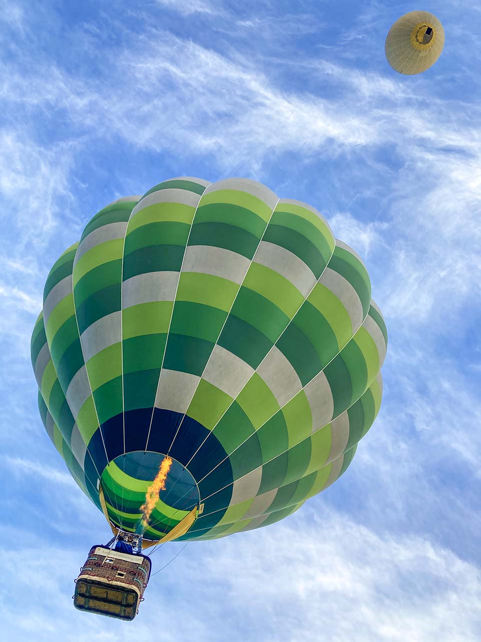 Balloon ride in Tuscany