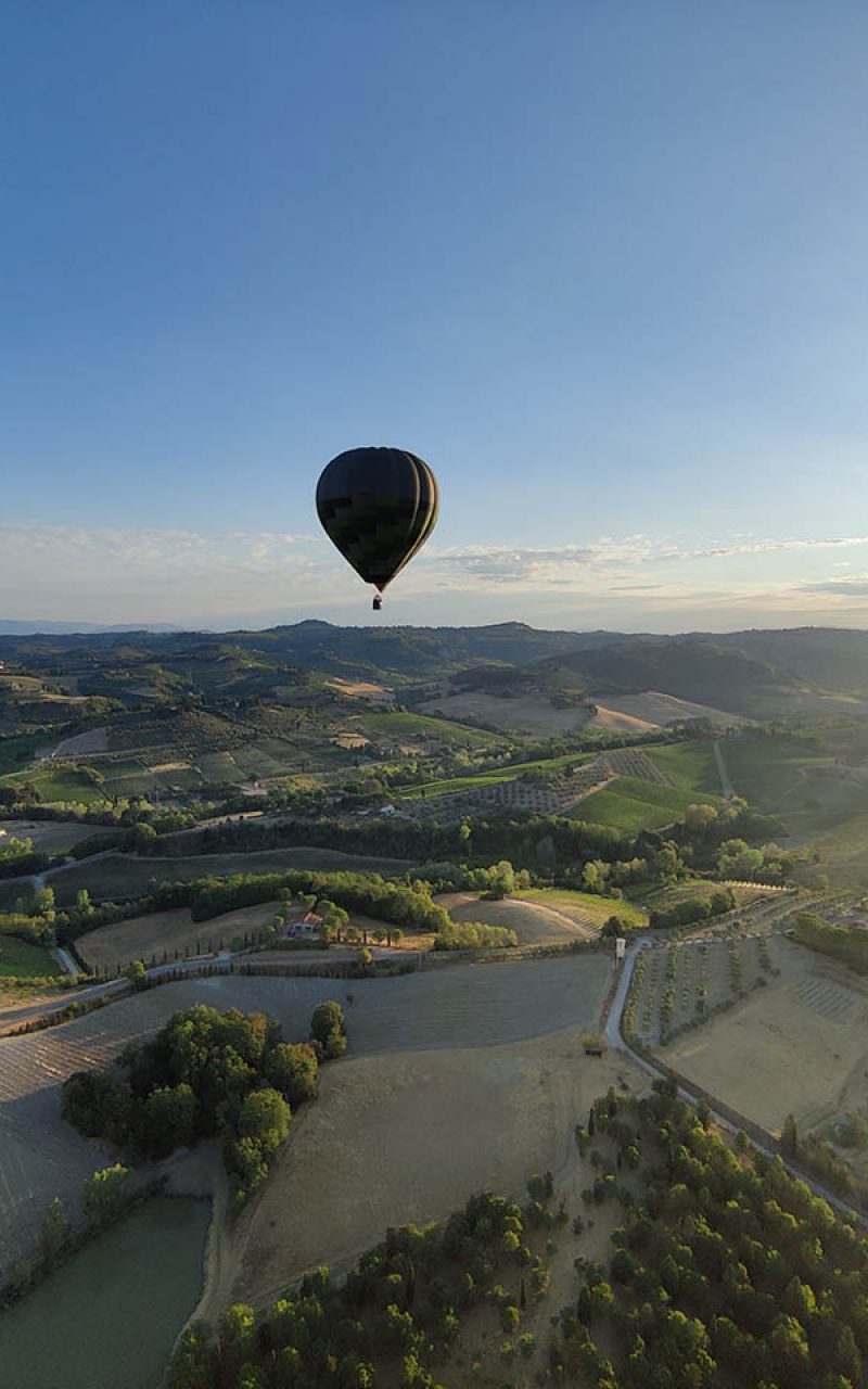 Private Balloon flight in Tuscany